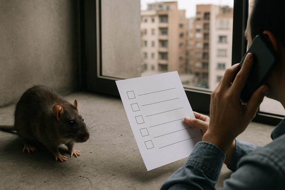 大阪市ネズミ駆除即日対応の頼み方｜連絡時に伝えるチェック項目