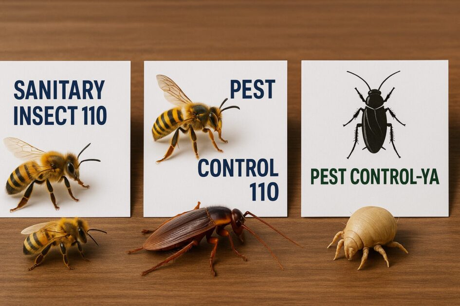 害虫駆除業者3サービス比較（衛生害虫110番・害虫駆除110番・害虫駆除屋）