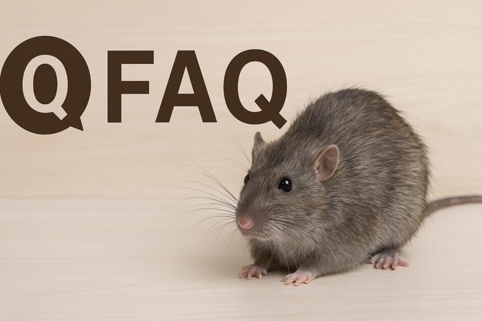 ネズミ駆除相場一軒家でよくある質問（FAQ）
