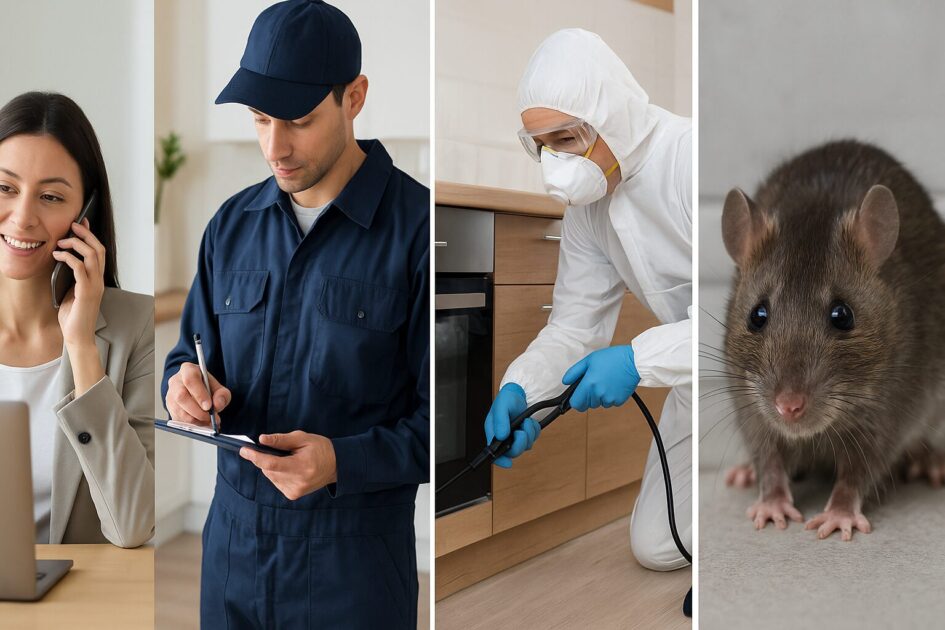 ネズミ駆除の基本の流れ｜問い合わせ〜施工後のフォロー