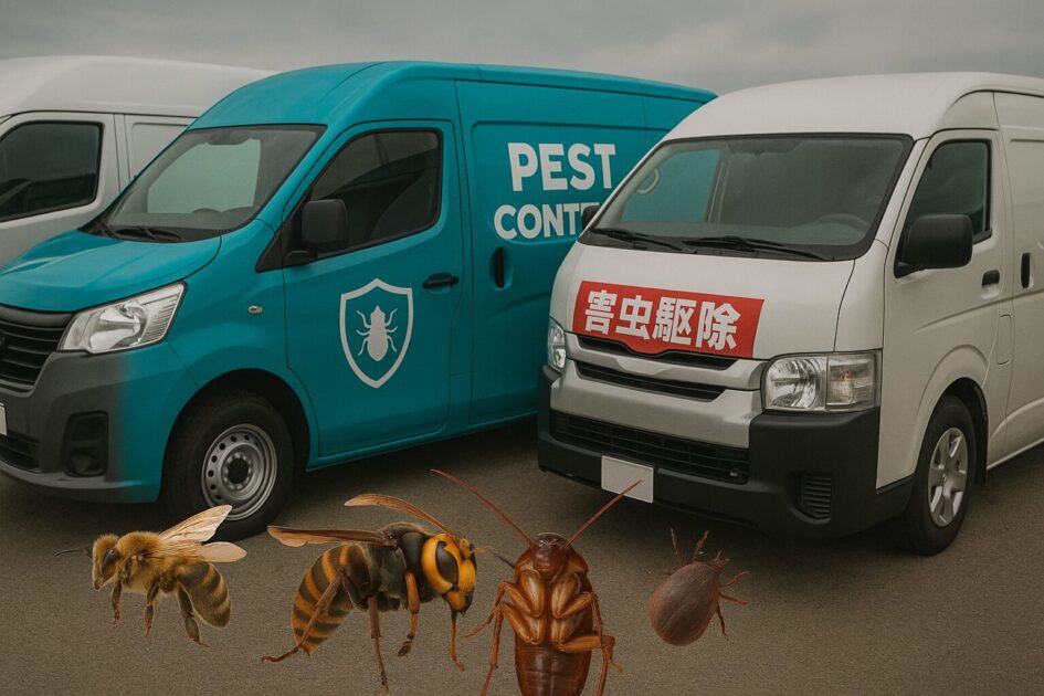 東京で使いやすい害虫駆除サービス3社の特徴と使い分け