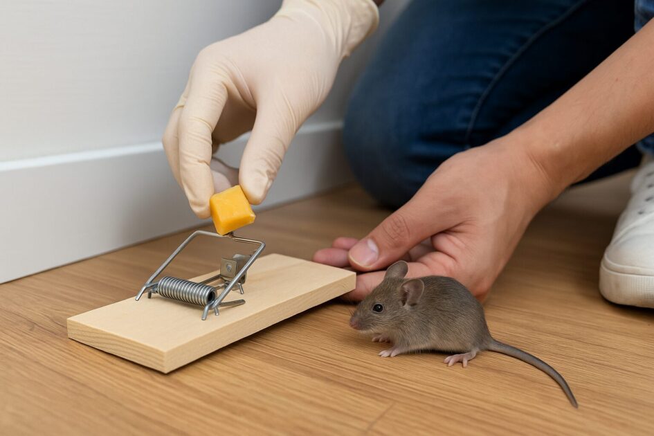 市販のネズミ駆除グッズを使うときの基本ステップ
