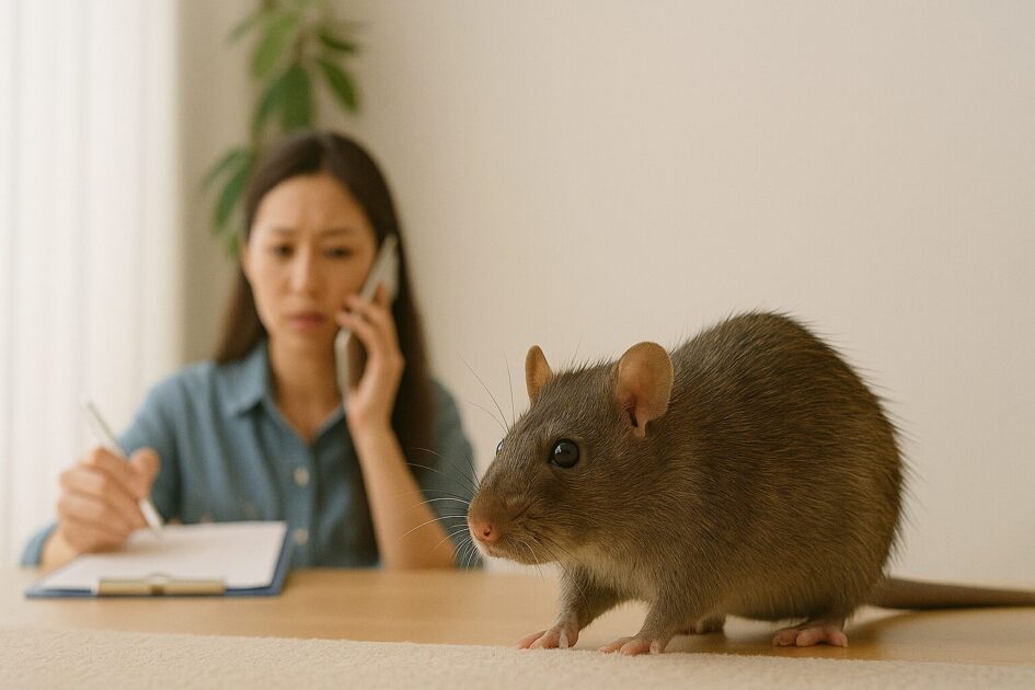 ネズミ駆除即日対応の頼み方｜連絡時に伝えるチェック項目