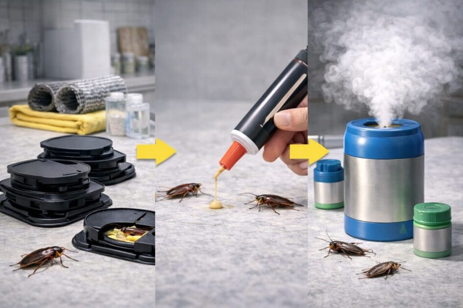 ゴキブリ駆除|「おすすめの順番」でやれば、ムダ買いを減らせる