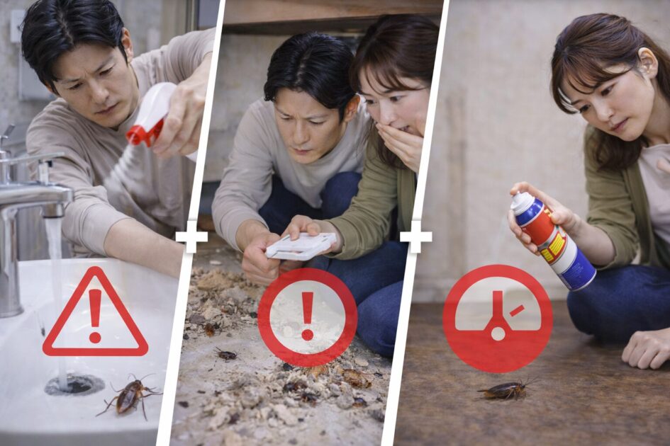 ゴキブリ駆除を業者に頼むべきケース|自力の限界ライン