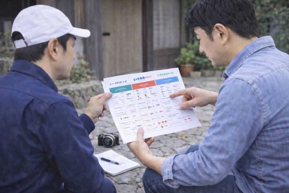 【比較】全国対応3社の特徴と使い分け｜京都で損しない相見積