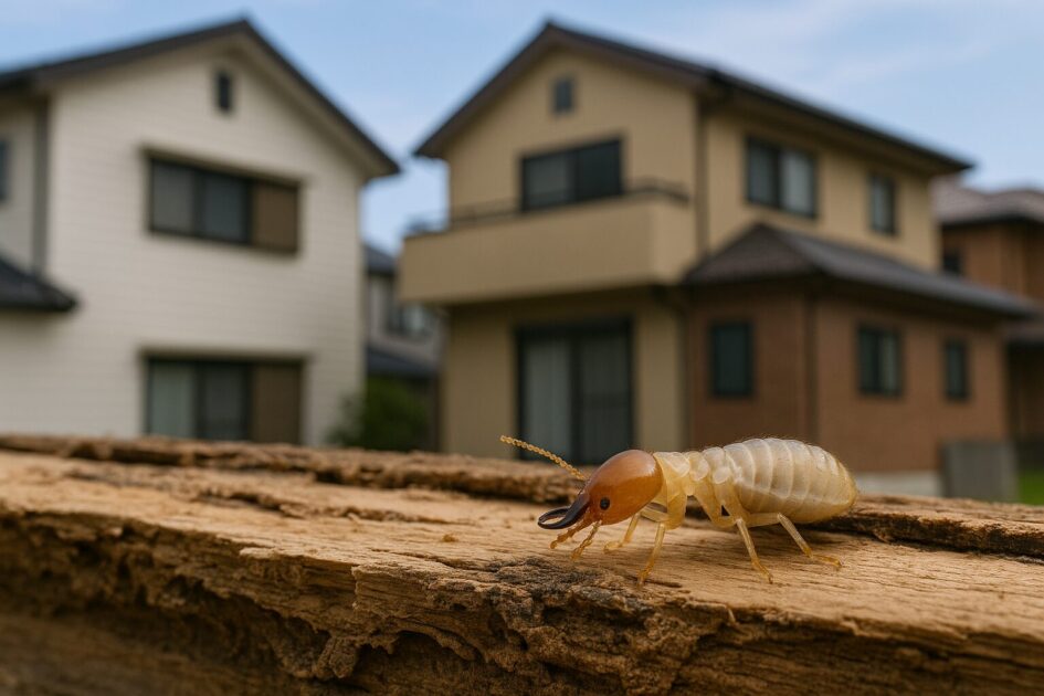 町田市のシロアリ被害の特徴と発生しやすい建物タイプ