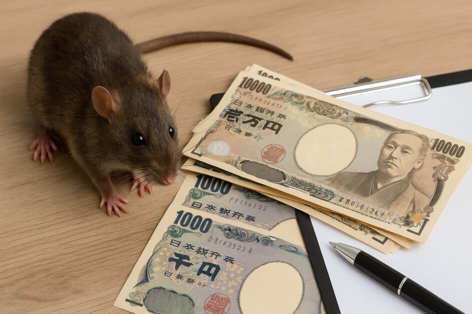 ネズミ駆除の料金相場（全体像）