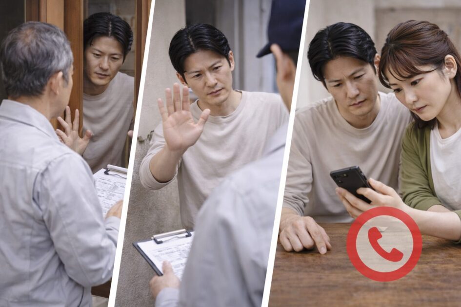 シロアリ駆除業者の点検商法・訪問販売に注意|断り方と相談先