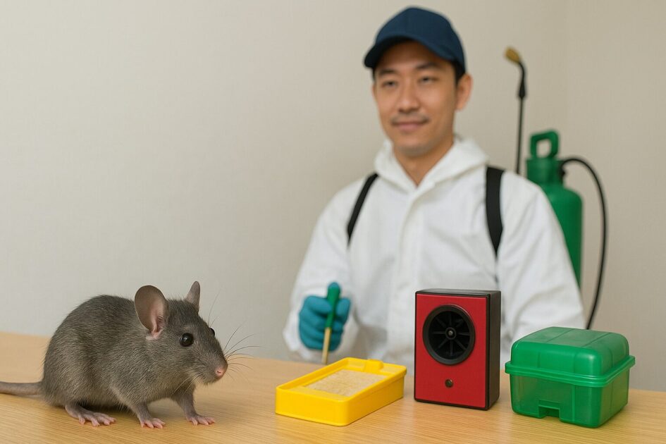 ネズミ駆除市販グッズは「初期対策」｜その先は専門業者と組み合わせるのが安心