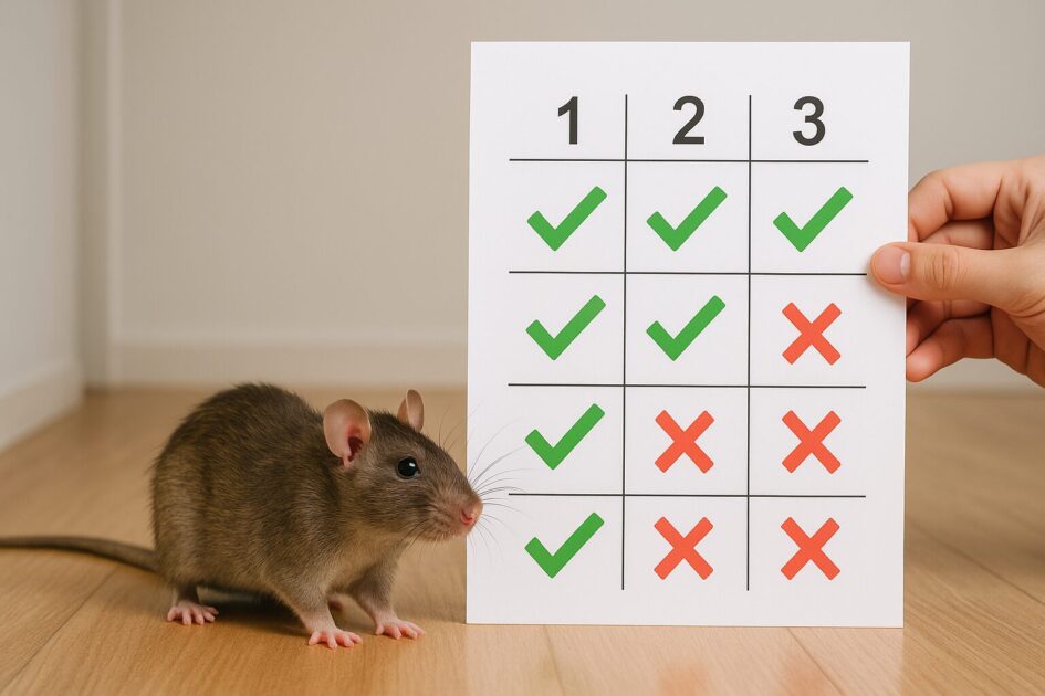 ネズミ駆除業者おすすめの選び方｜条件固定→3社比較が近道