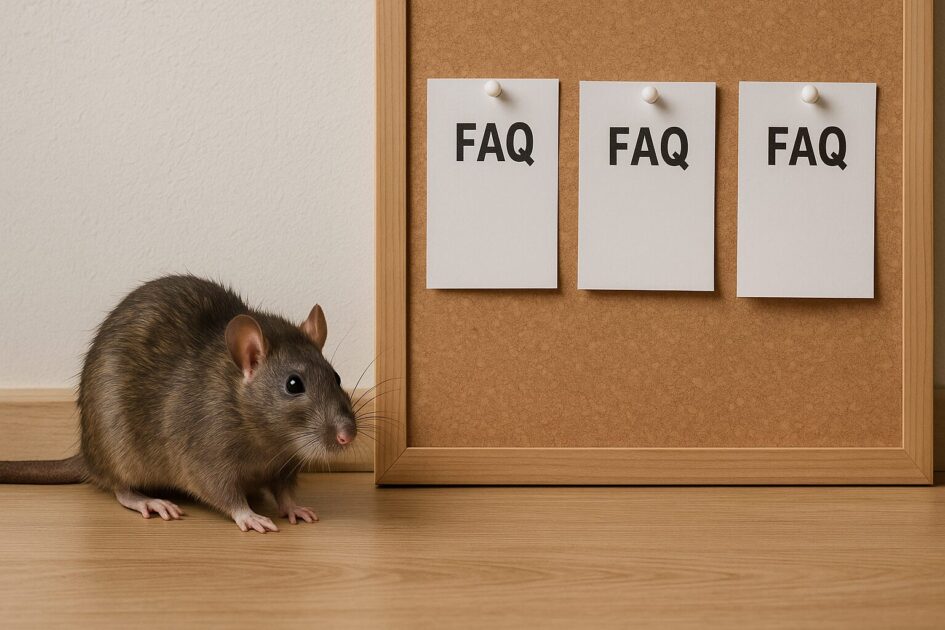 京都のネズミ駆除でよくある質問（FAQ）