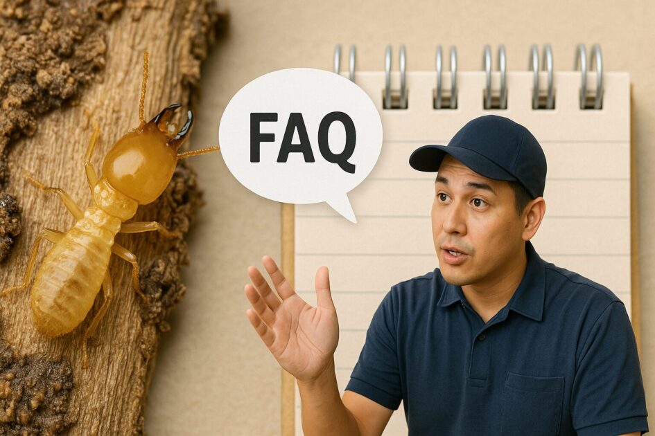 シロアリ駆除業者でよくある質問（FAQ）