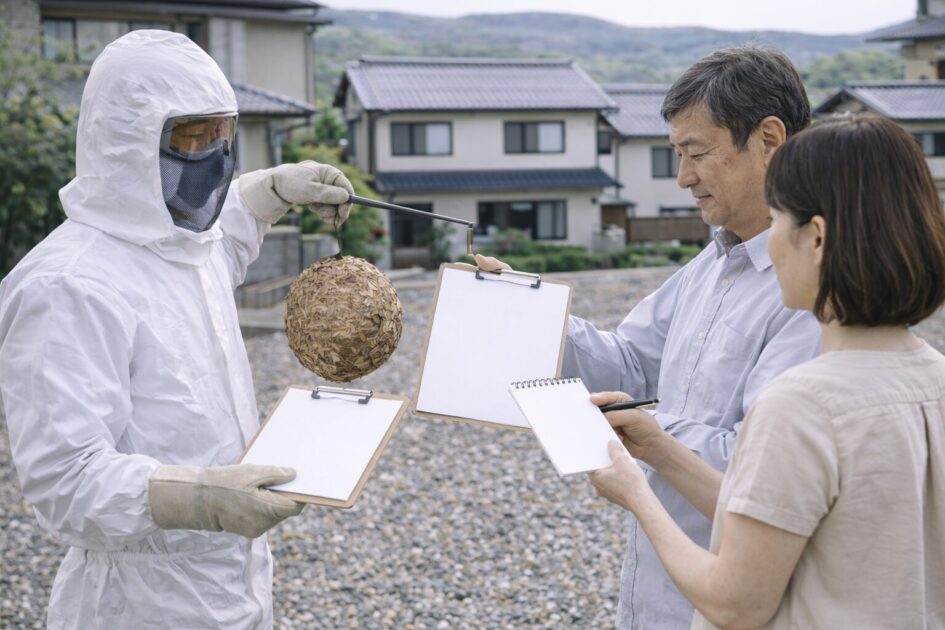 スズメバチ駆除の相場は「巣の場所→追加条件→書面比較」で決まる