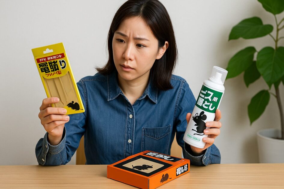 ネズミ駆除札幌で役立つ市販グッズの活用法