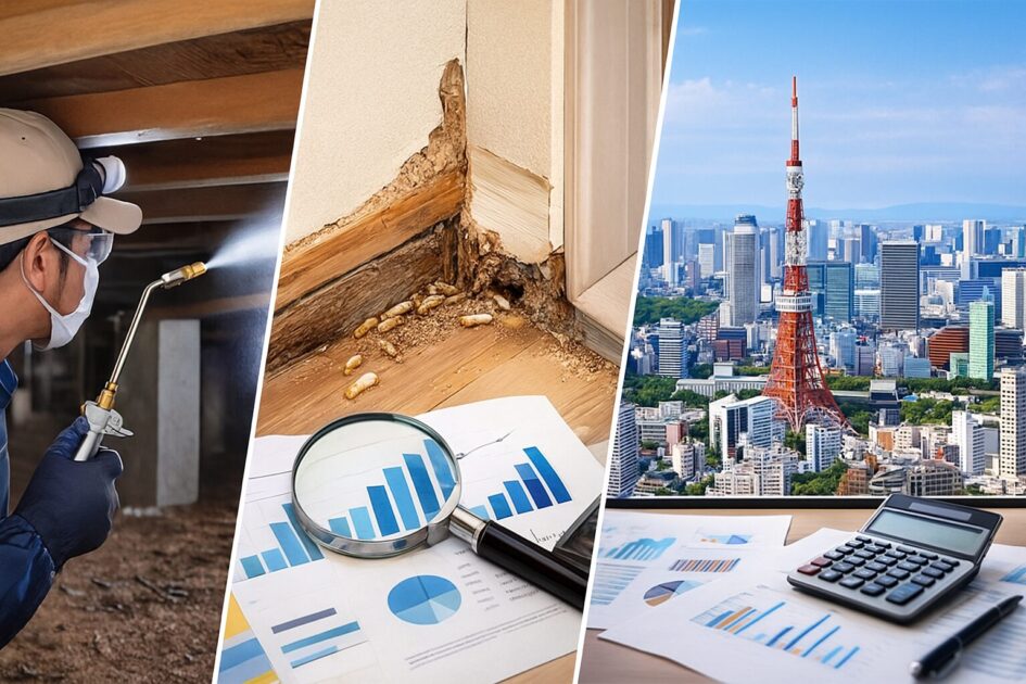 東京のシロアリ駆除料金相場の見方