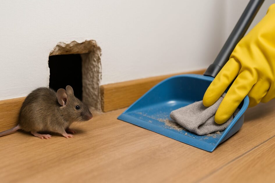 ネズミ駆除施工当日の流れと再発防止（封鎖と清掃の要点）