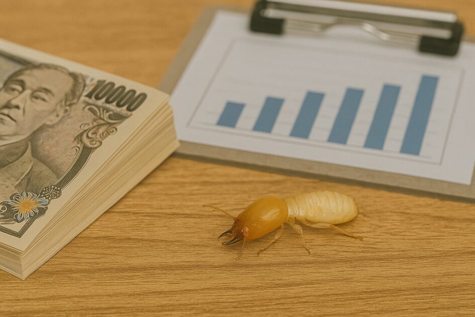 神戸市のシロアリ駆除料金相場の見方
