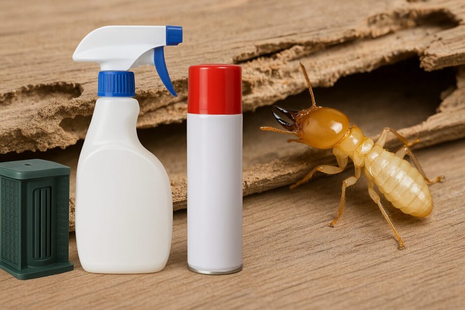シロアリ駆除対策に役立つ市販グッズ