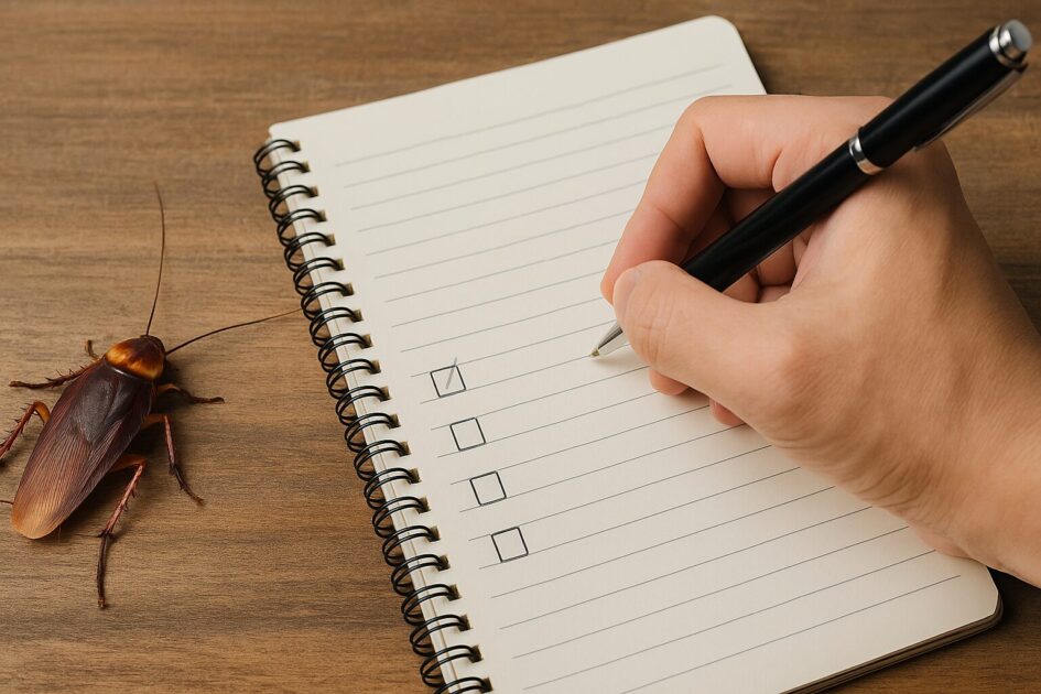 ゴキブリ駆除｜今日やることリスト（最短で被害を下げる段取り）