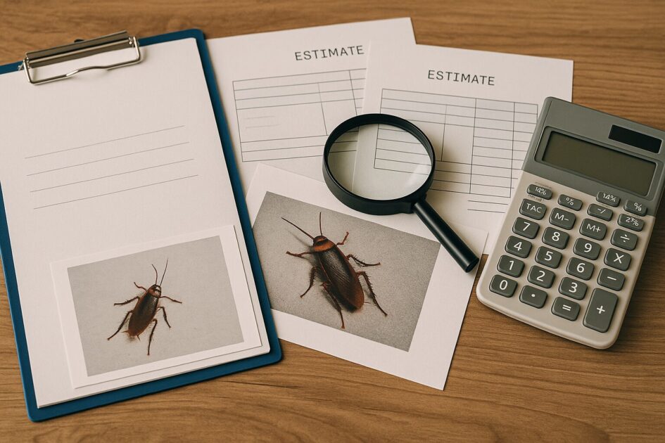 ゴキブリ駆除業者一択+同一スコープで3社比較