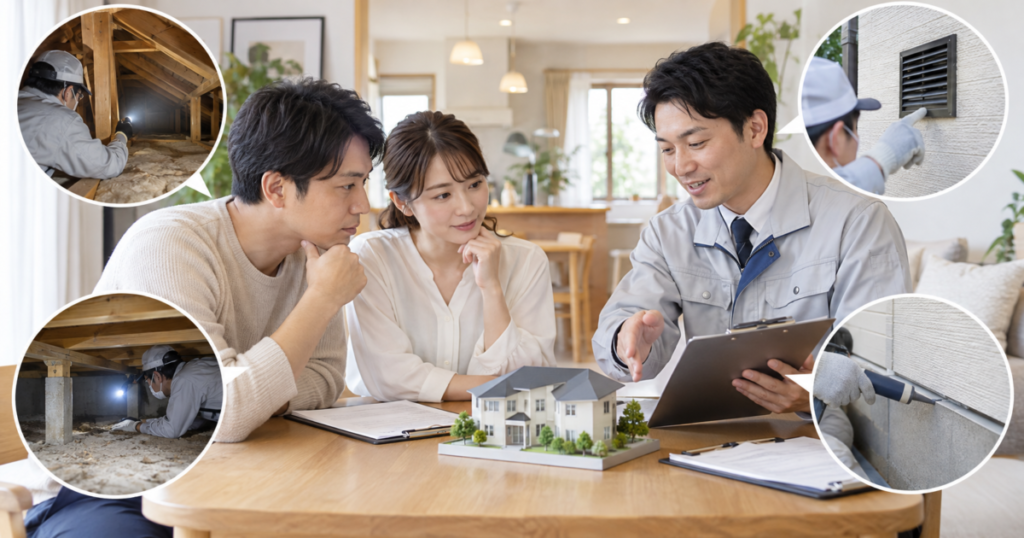 さいたま市でネズミ駆除業者を選ぶため、施工範囲をそろえて比較検討する夫婦
