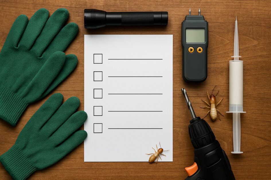 シロアリ駆除業者｜今日やることリスト（最短で被害を止める）