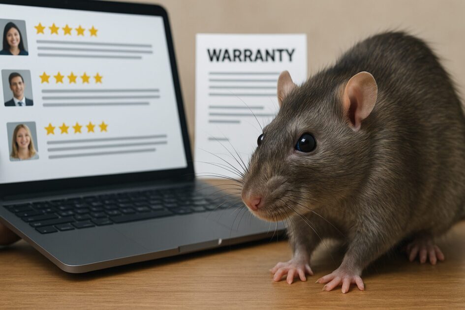 ネズミ駆除さいたま市｜口コミを見るときの注意点（写真と保証で判断）