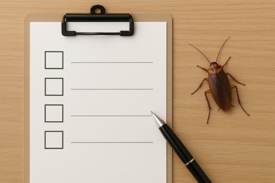東京でゴキブリ駆除を依頼する前のチェックリスト（同一スコープで比較する準備）