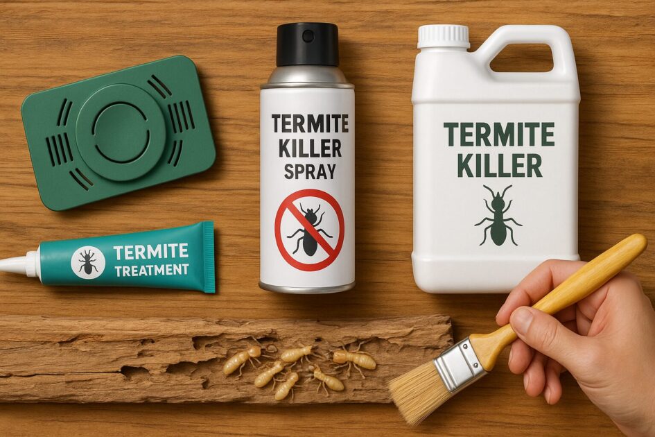 シロアリ駆除対策に役立つ市販グッズ（予防・メンテナンス用）