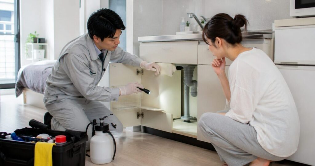 一人暮らしでゴキブリ駆除業者を呼ぶ前に知っておきたい結論