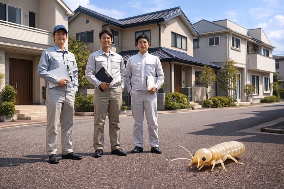 町田市で頼りやすいシロアリ駆除サービス3社の特徴と使い分け