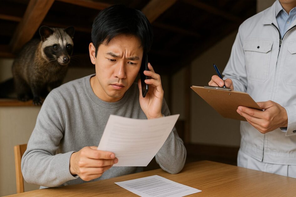 ハクビシン駆除業者でよくある質問（FAQ）