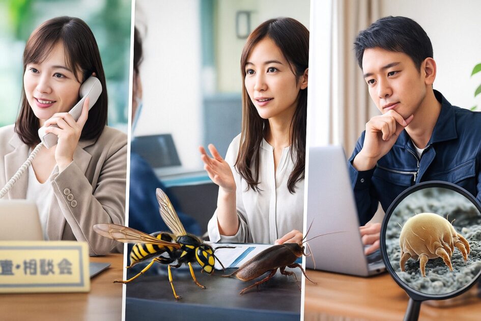 千葉で害虫駆除を相談する窓口のタイプ別使い分け