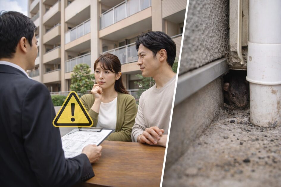 ネズミ駆除｜賃貸・マンションの注意点