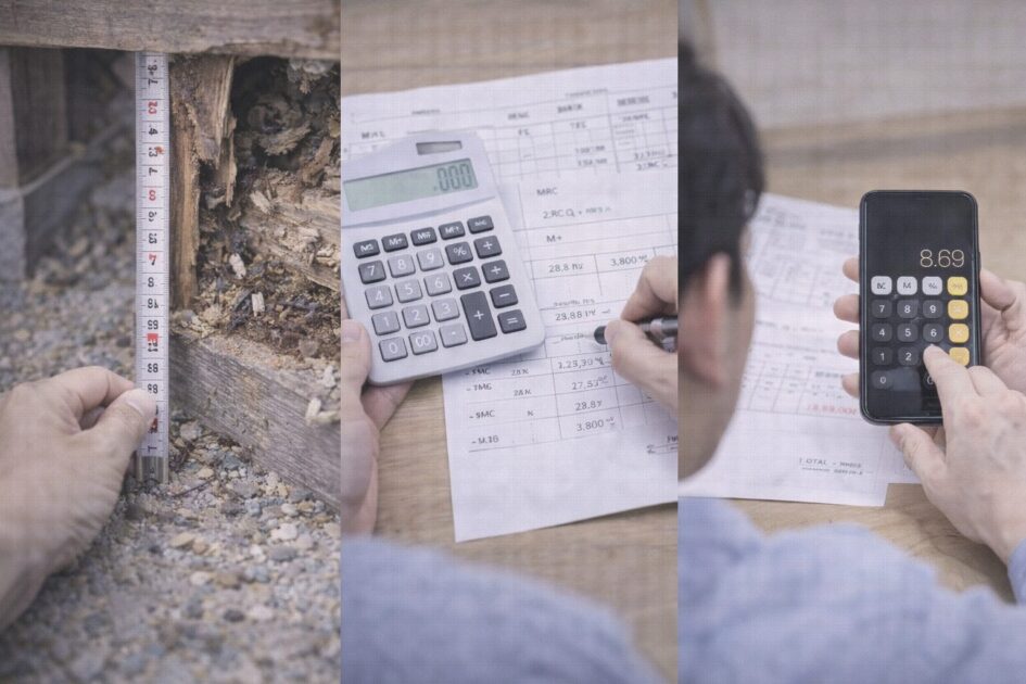 シロアリ駆除の相場目安｜㎡単価・坪換算の考え方