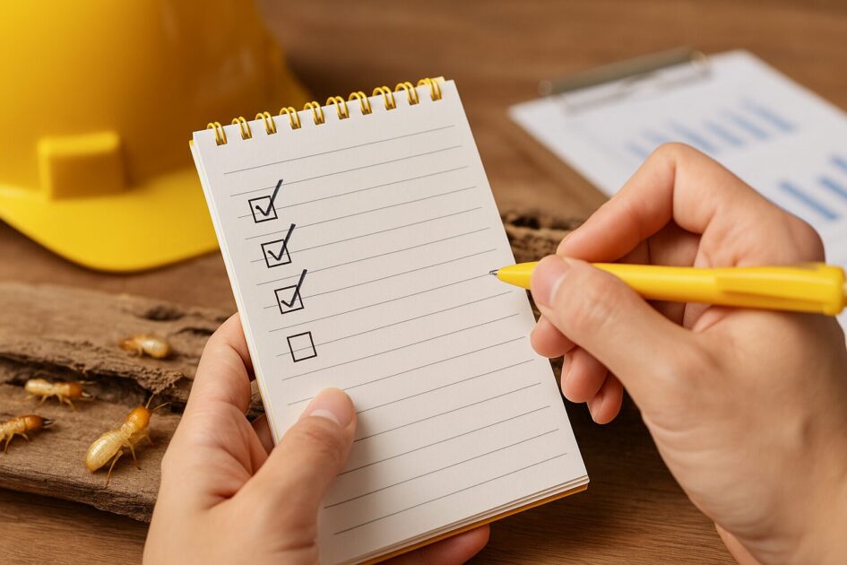 シロアリ駆除相場｜今日やることリスト（最短で被害を止める段取り）