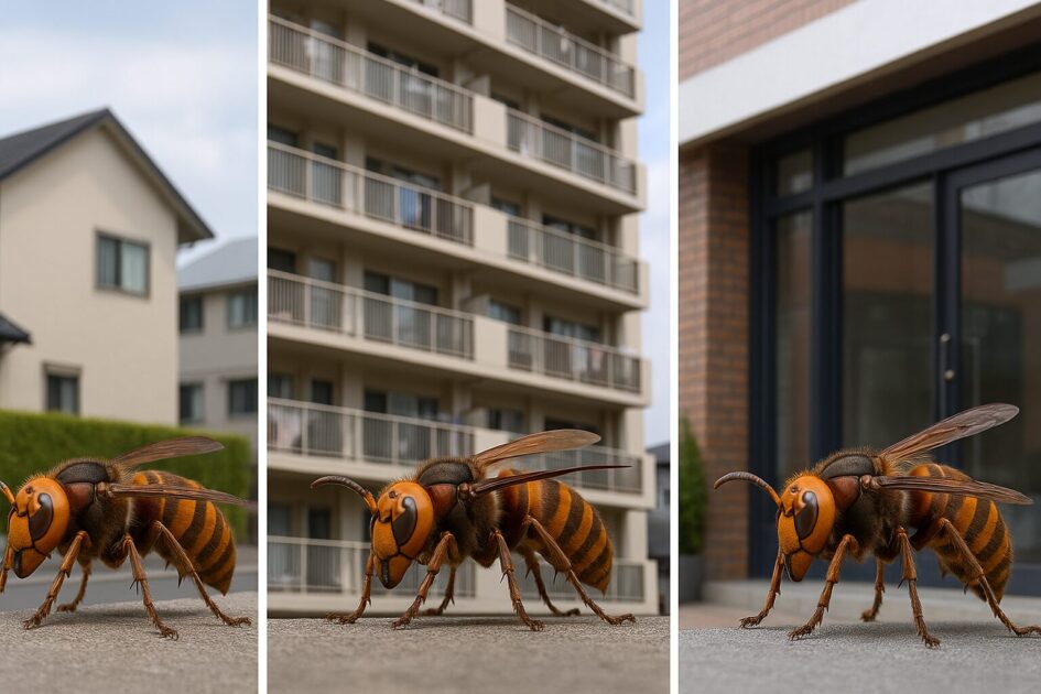 条件別スズメバチ駆除料金の目安（戸建て・集合住宅・店舗）