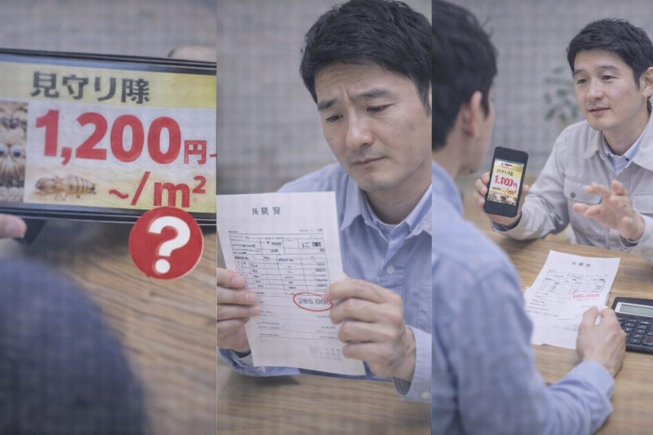 シロアリ駆除のトラブル回避｜広告表示と請求が違うときの動き方