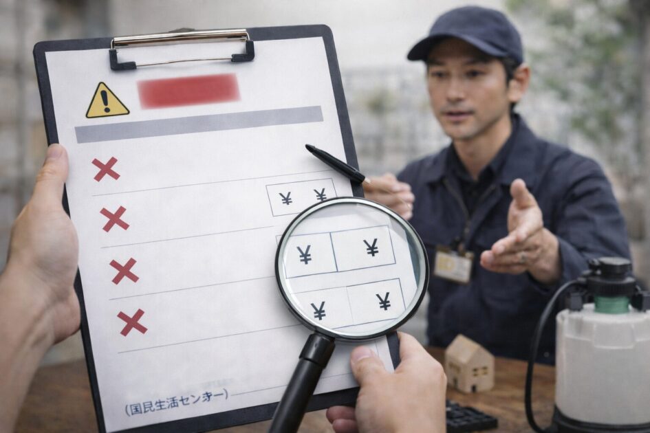 害獣駆除業者の選び方｜悪徳回避チェックリスト（国民生活センターの注意点も）