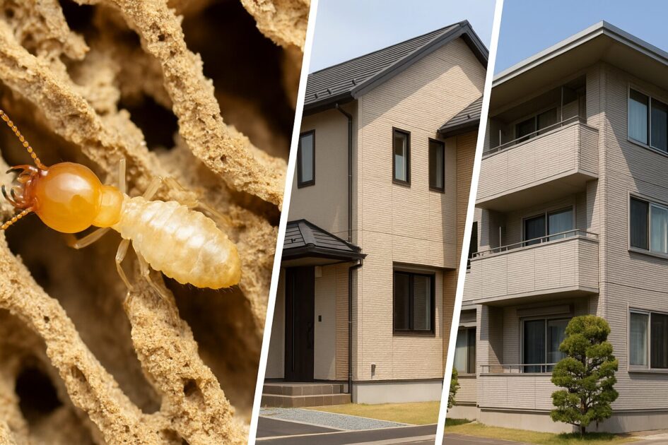 宇都宮市のシロアリ駆除｜建物条件別の目安料金（戸建て・マンションなど）