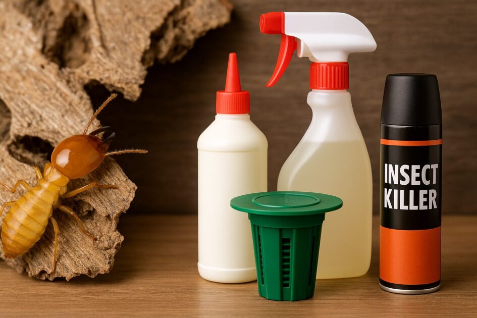 シロアリ駆除対策に役立つ市販グッズ