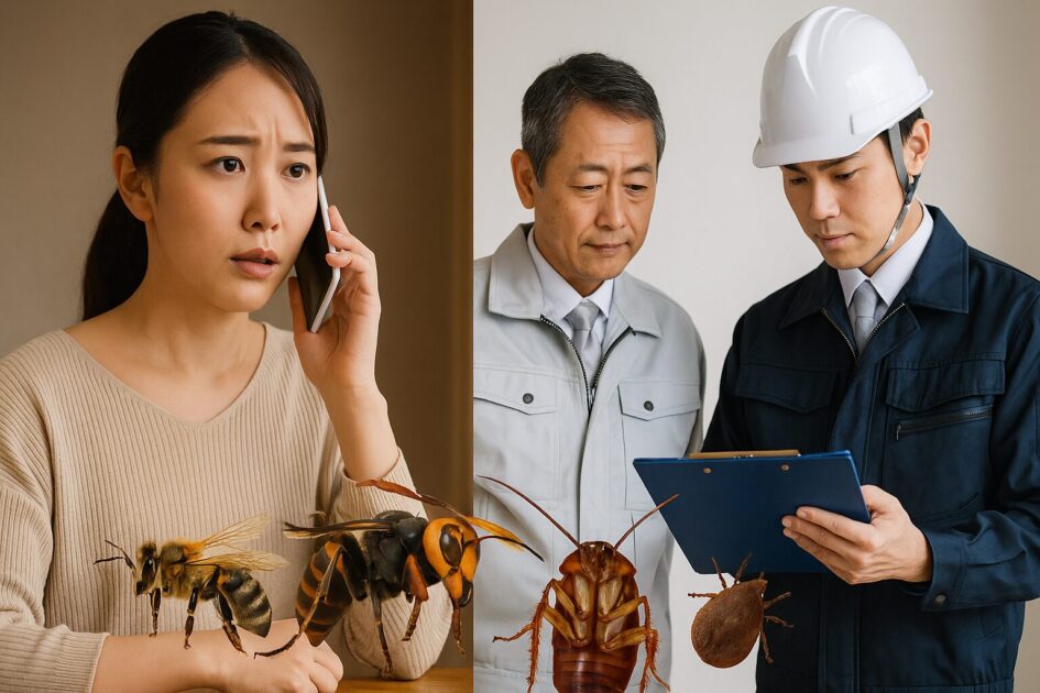 東京で害虫駆除を相談する窓口の種類と役割分担