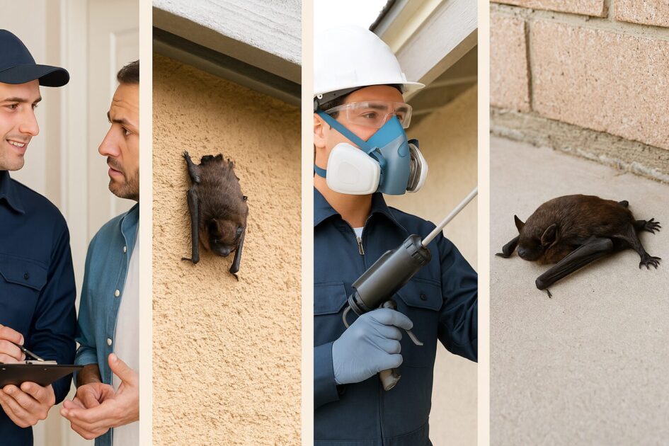 コウモリ駆除業者に頼むときの作業の流れ
