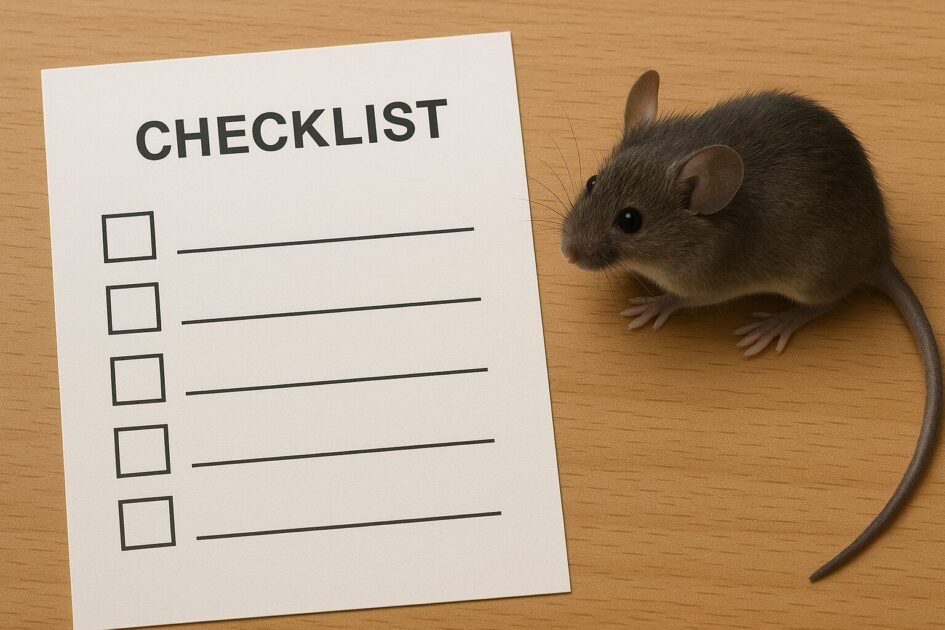 ネズミ駆除業者選びのチェックリスト