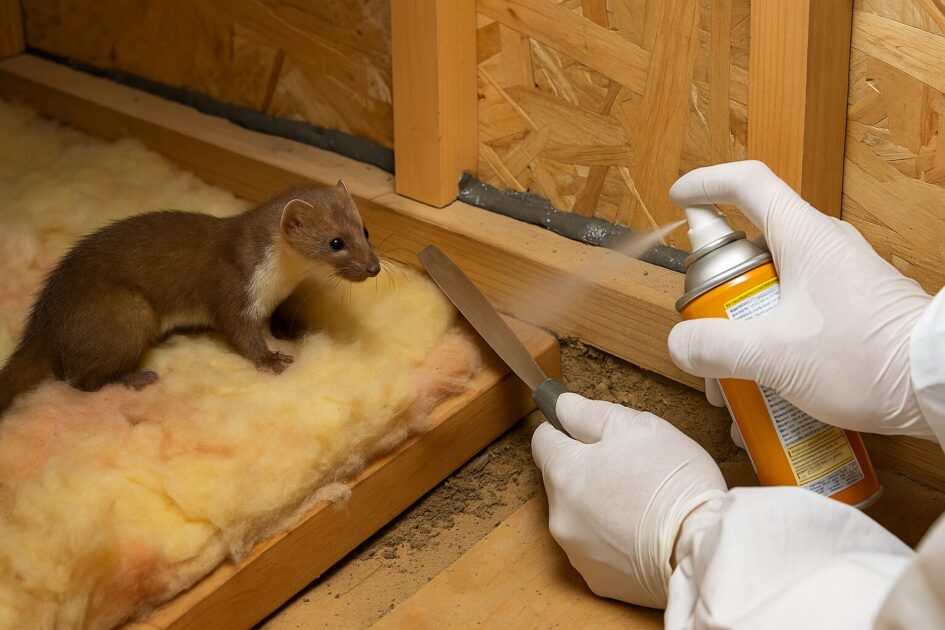 イタチ駆除施工当日の流れと再発防止（封鎖と清掃・消毒がカギ）