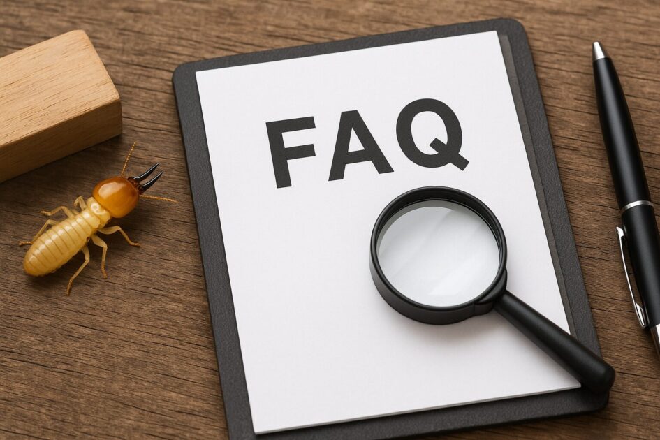シロアリ駆除一軒家相場でよくある質問（FAQ）