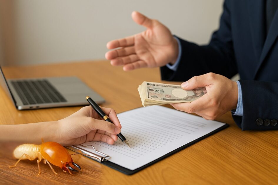 シロアリ駆除一軒家のムダを削るコツ：同条件のまま総額を抑える交渉