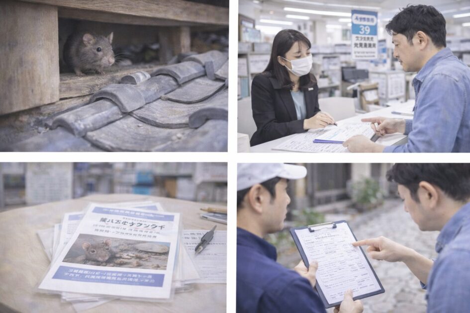 ネズミ駆除で京都市に相談できること／できないこと｜窓口の使い方