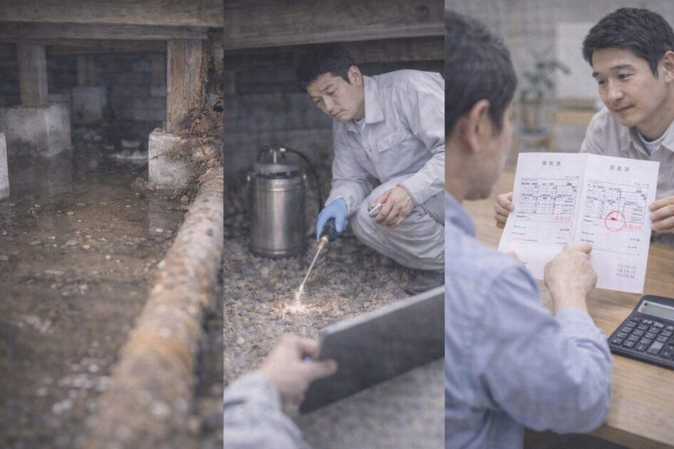 シロアリ駆除で追加費用が出やすい条件チェック（ここで相場がズレる）